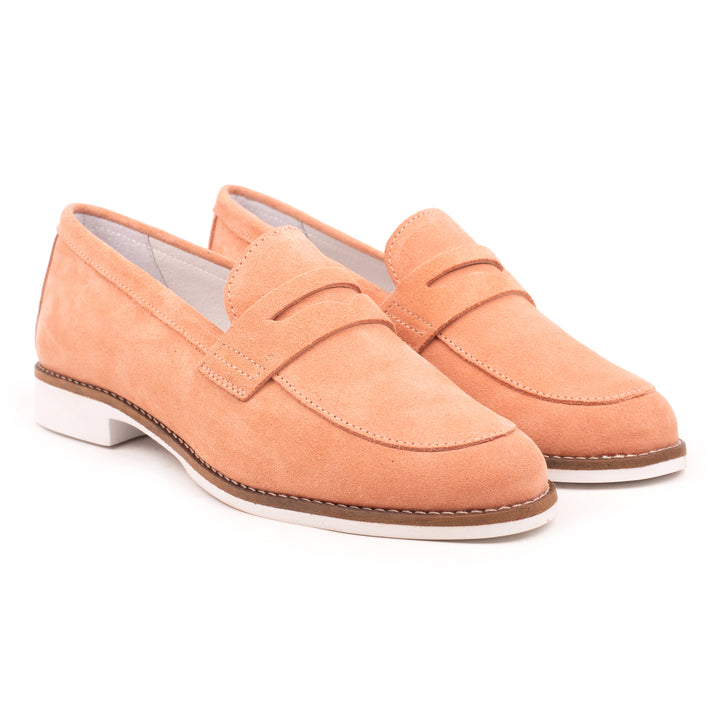 CODE LOAFER Lt narancs Suede