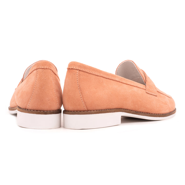 CODE LOAFER Lt narancs Suede