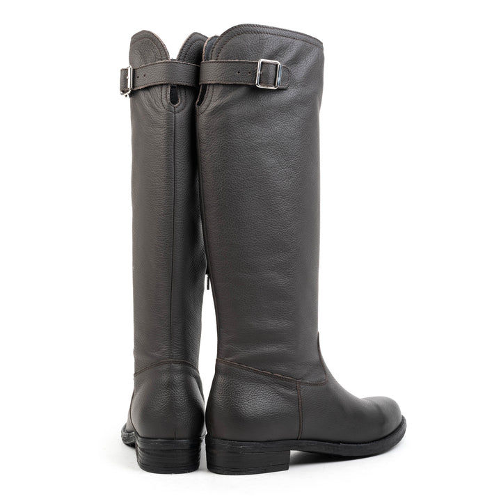 NEW LEVA HIGH BOOT Dk barna mart bőr csizma