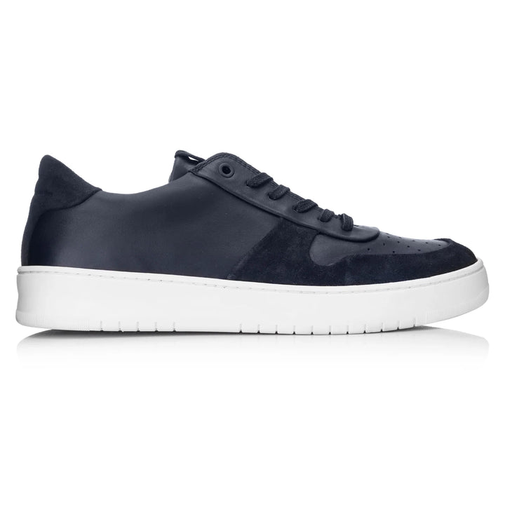BENNET SONDER LOW Navy LS bőr mart