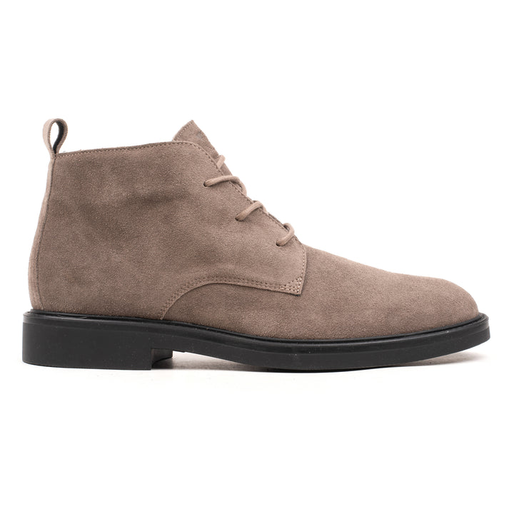 BEATENBERG CHUKKA RAW EDGE taupe bőr Suede sneaker