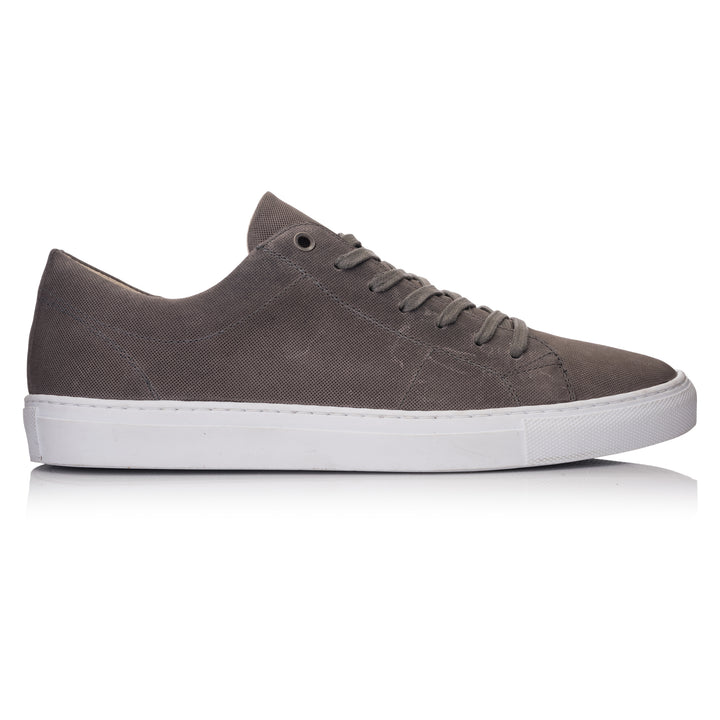 OMNIO Sneaker Gri | Velo Sneaker Eco Microforo Grey Embossed Leather - s