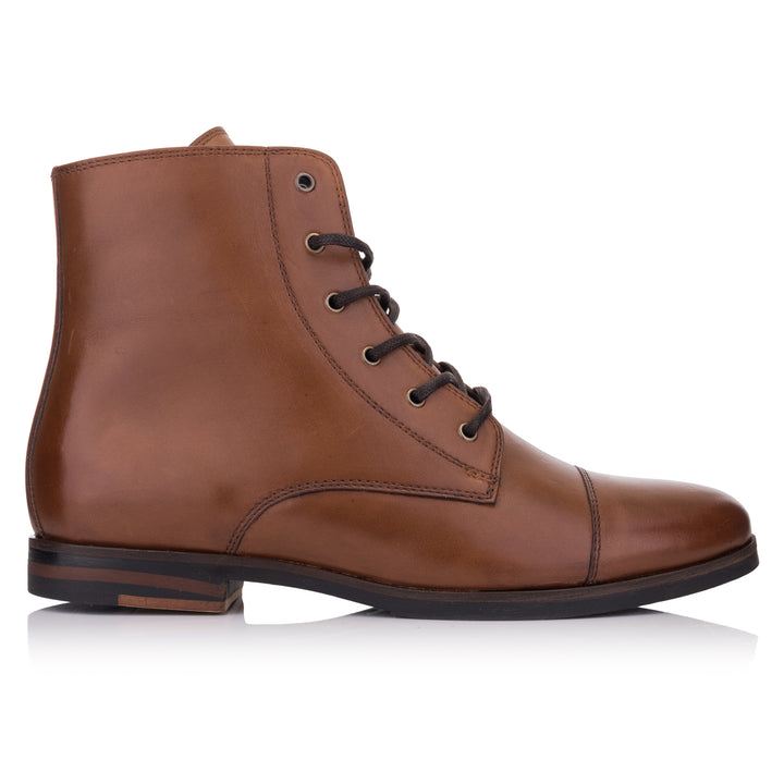 LIDIA BOOT Bruciatto sima bőr csizma