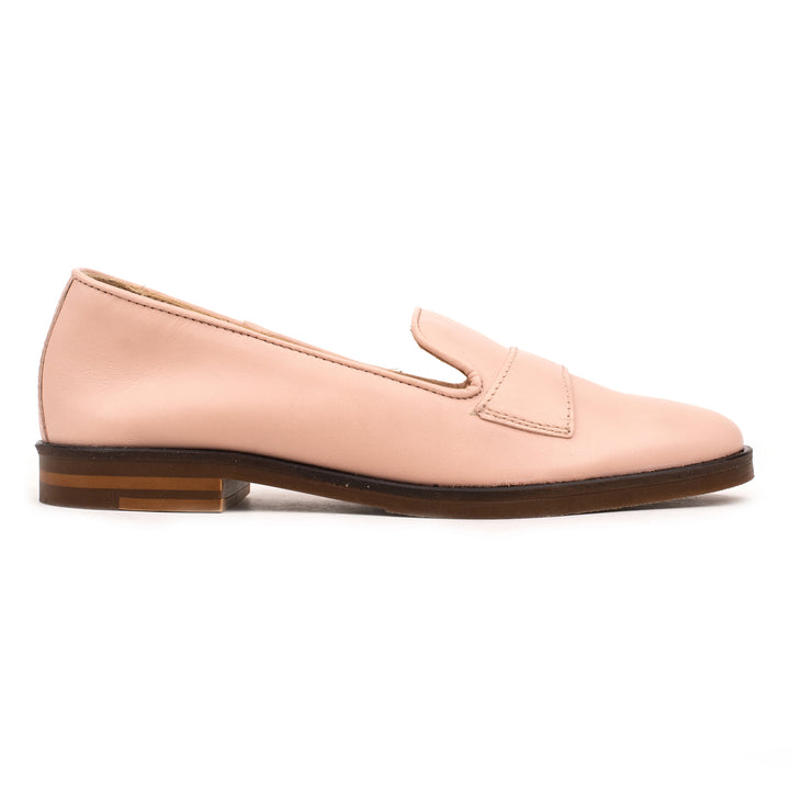 LEONA LOAFER STRAP rózsaszín bőr