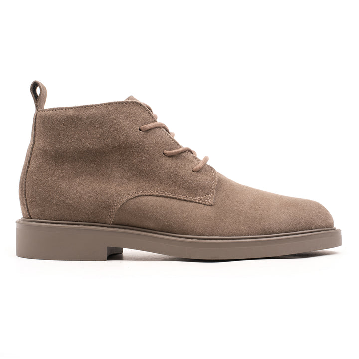BEATENBERG CHUKKA RAW EDGE taupe bőr Suede sneaker