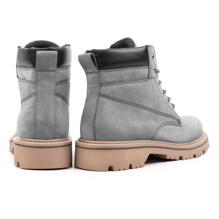 NEW THUNDER BOOT füstszürke nubuk csizma
