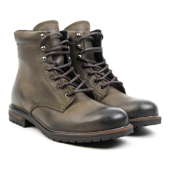 GORDON MID BOOT olívazöld nubuk csizma