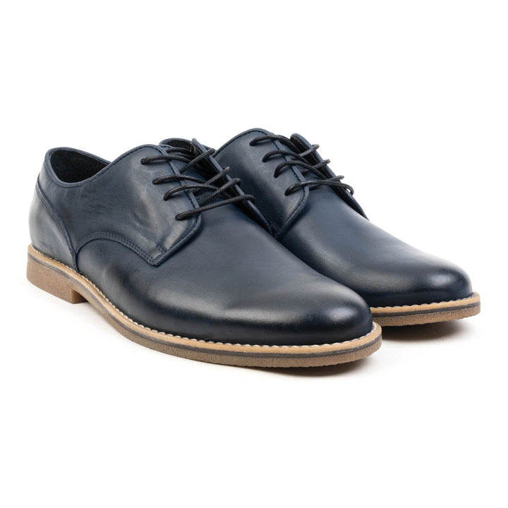 SPAZIO LACE UP sötétkék nubuk sneaker