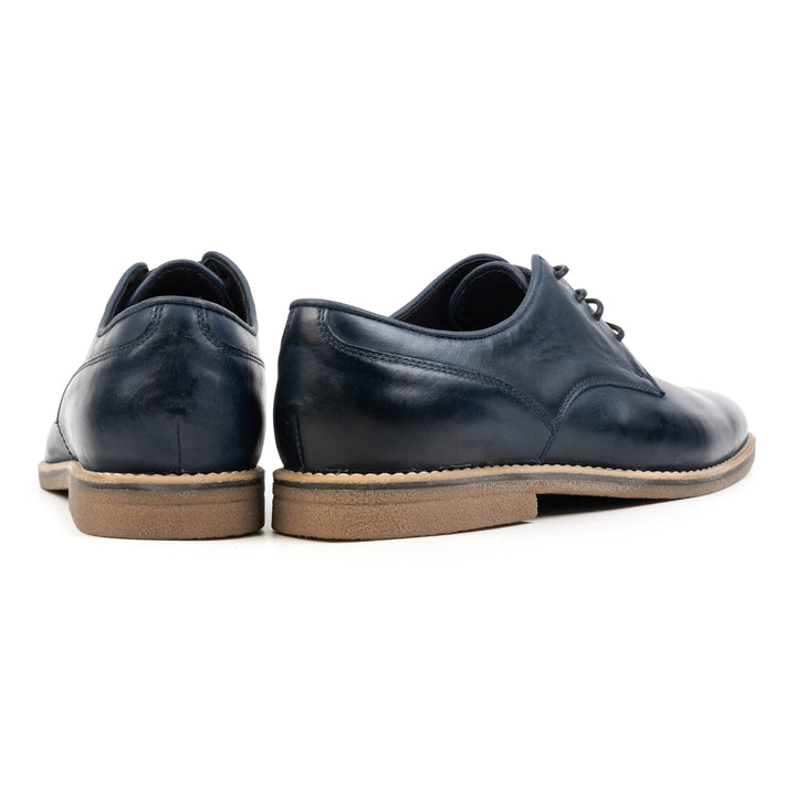 SPAZIO LACE UP sötétkék nubuk sneaker