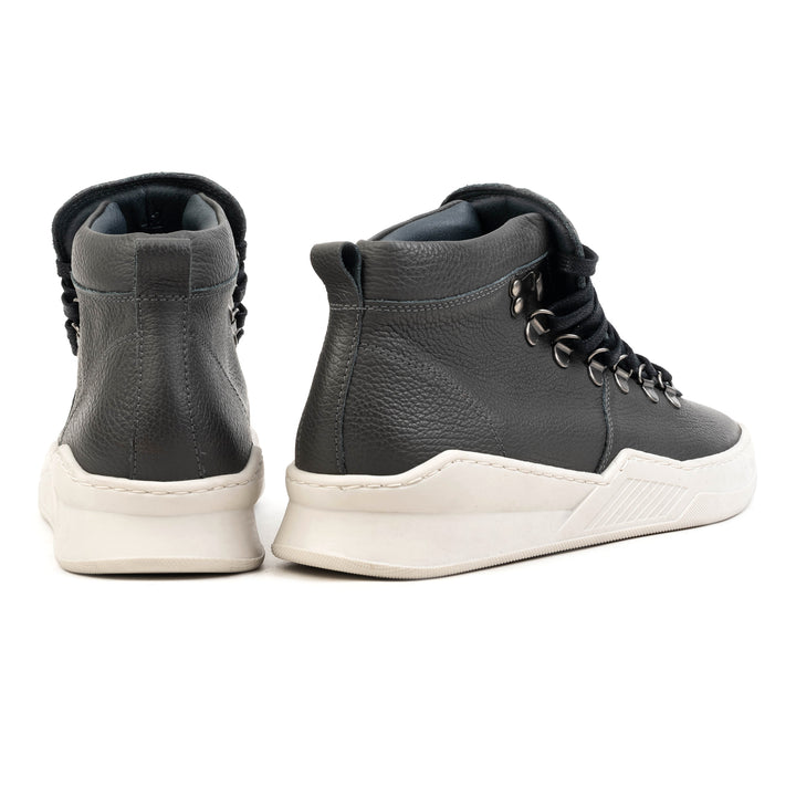 ESKO HIKING MID szürke mart bőr