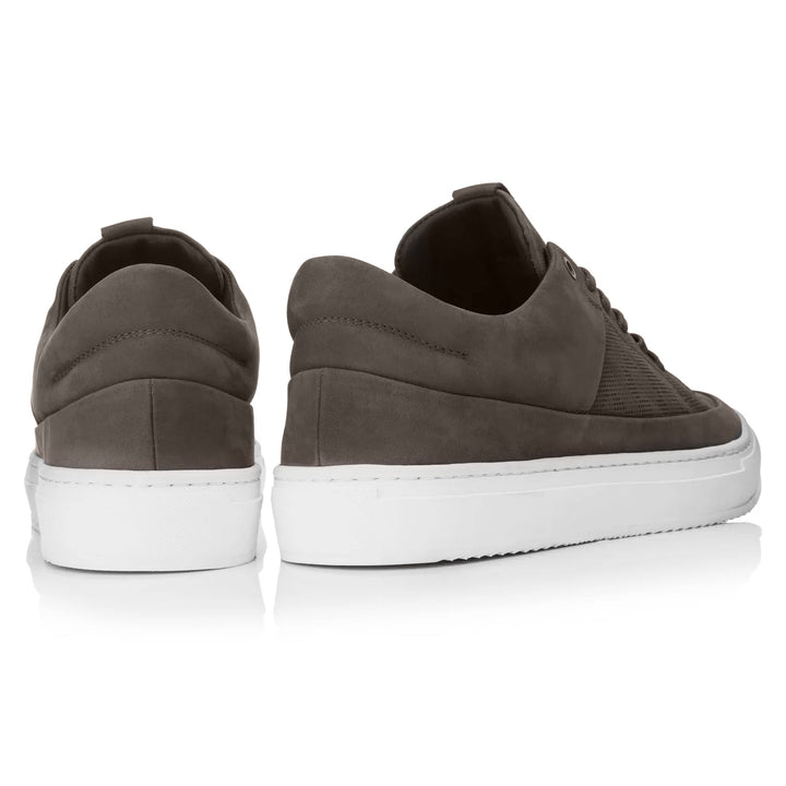 SORREN P3 LOW Charcoal Embossed sneaker