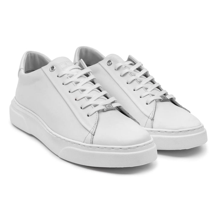 KEA BASE LOW fehér - sima bőr sneaker