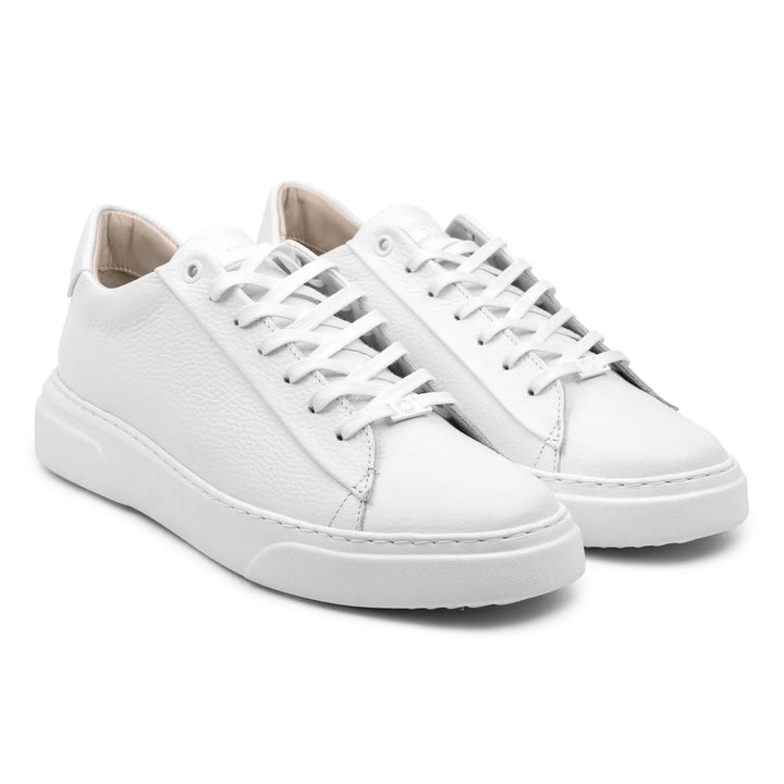KEA BASE LOW fehér Floater bőr sneaker