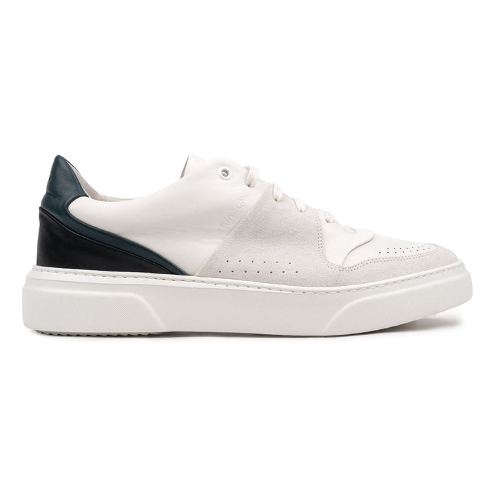 KEA CIME LOW Dark zöld bőr sneaker