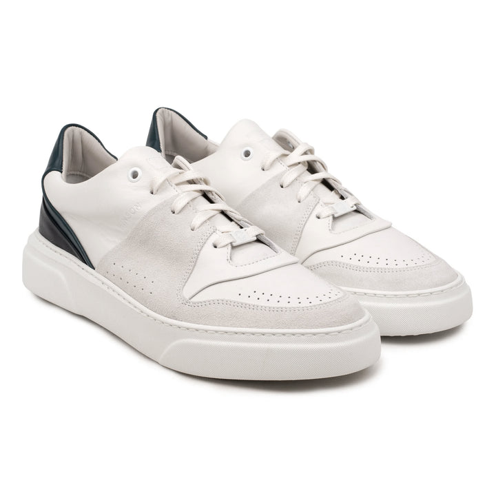 KEA CIME LOW Dark zöld bőr sneaker