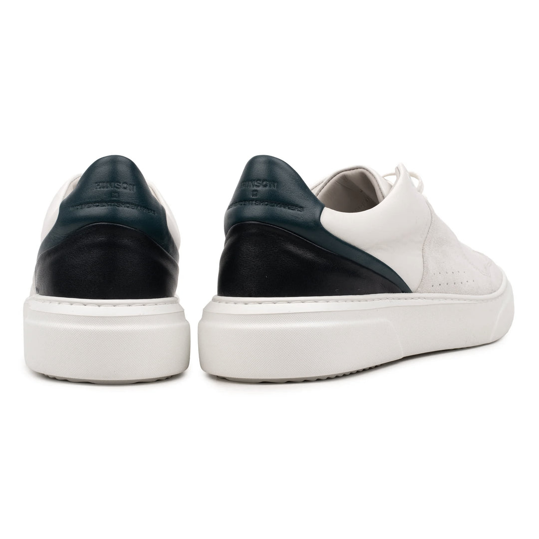 KEA CIME LOW Dark zöld bőr sneaker