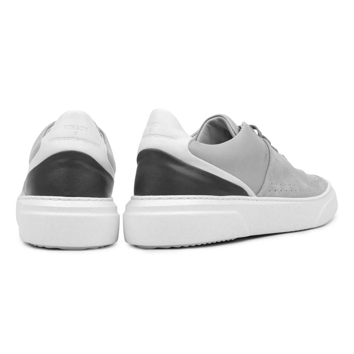 KEA CIME LOW Világosszürke - Sima bőr