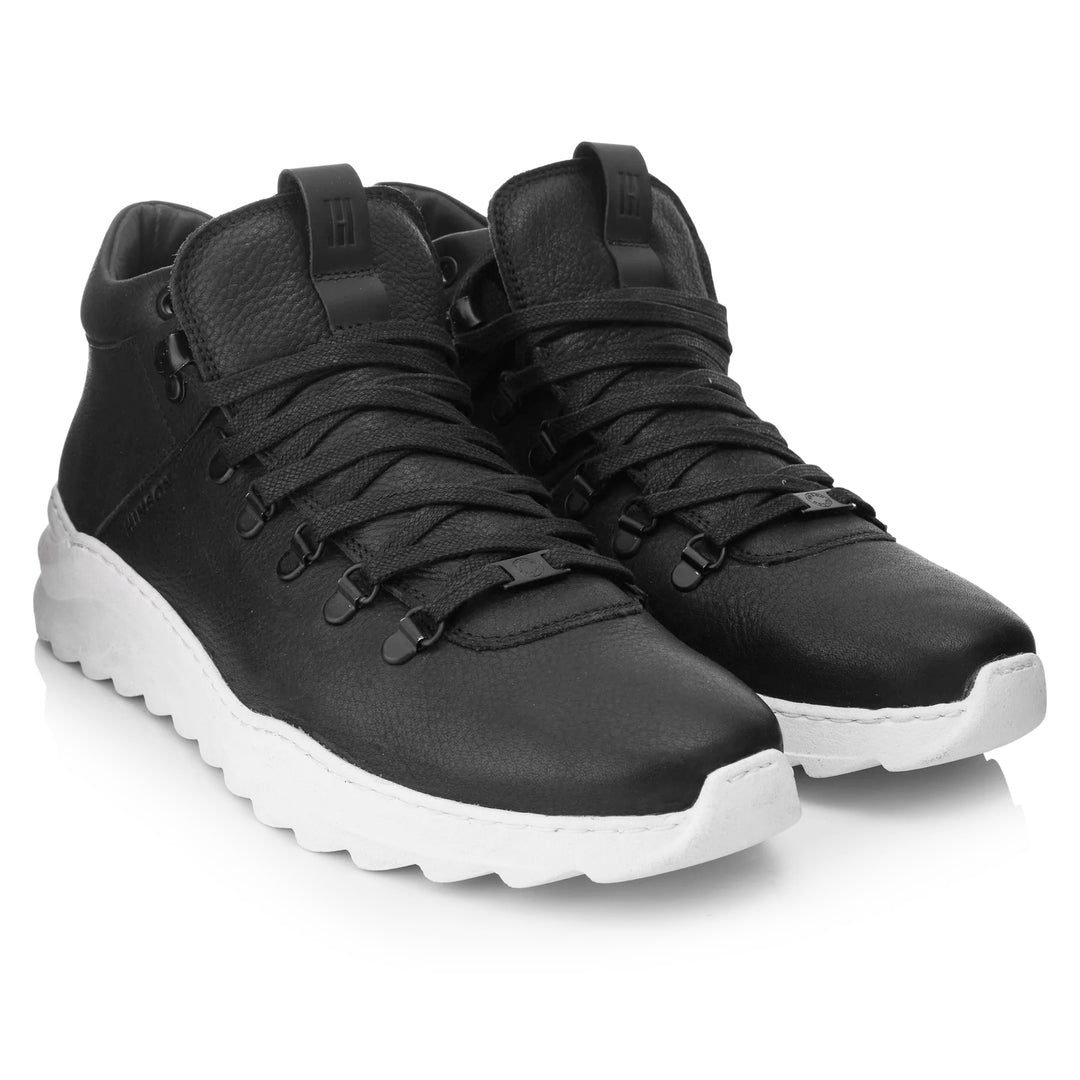 VIITOR ALPINA HIKING MID Fekete bőr