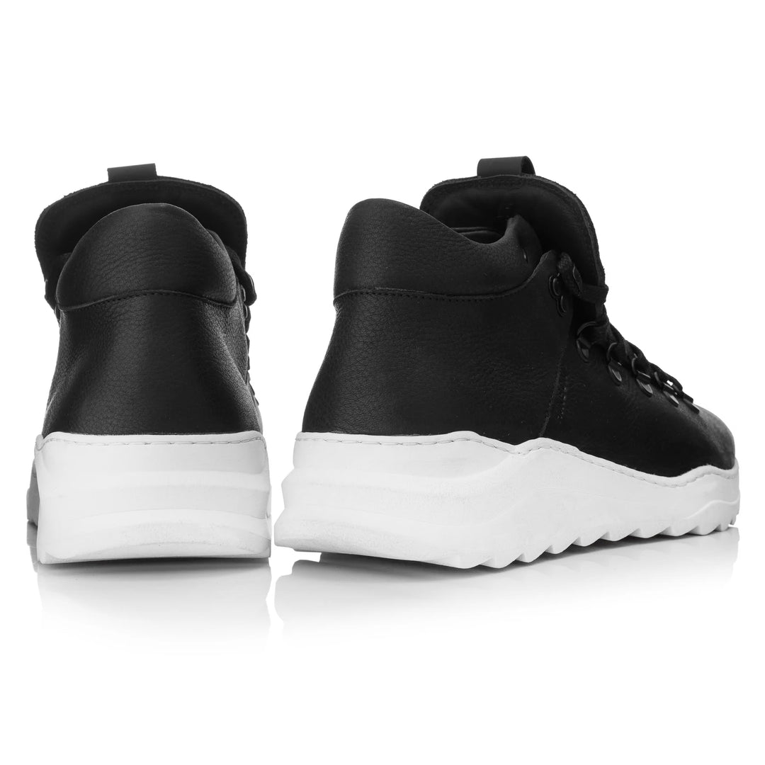 VIITOR ALPINA HIKING MID Fekete bőr