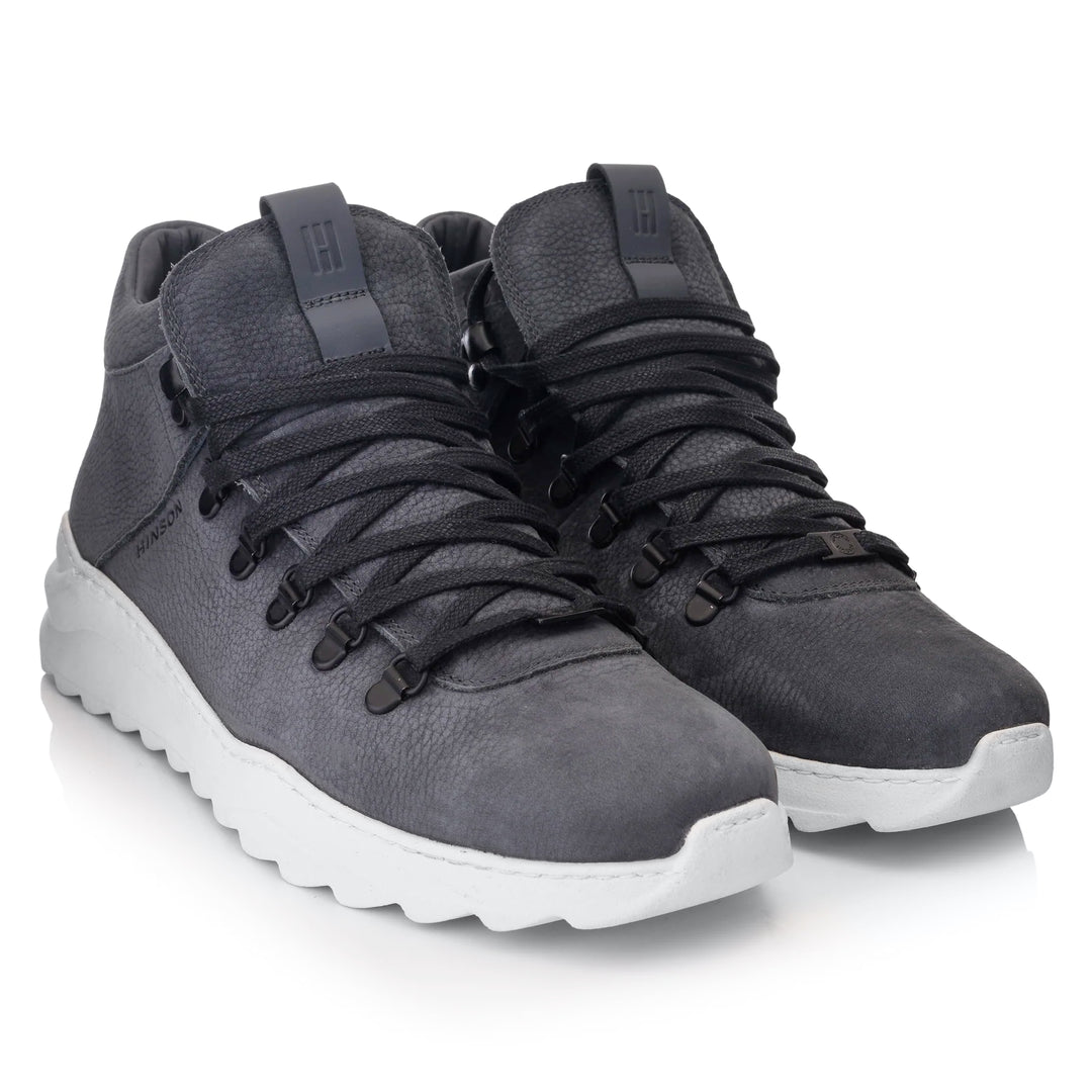 VIITOR ALPINA HIKING MID Antracit színű bőr nubuk