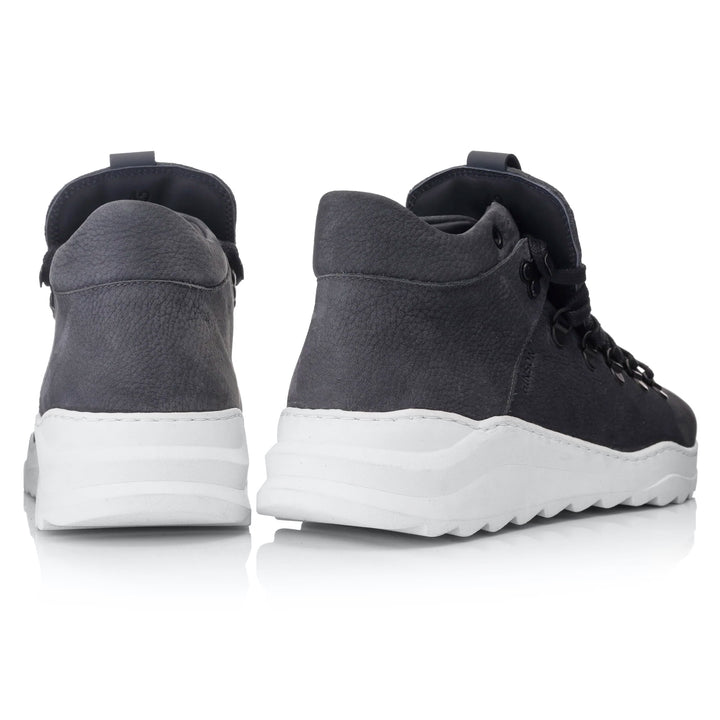 VIITOR ALPINA HIKING MID Antracit színű bőr nubuk