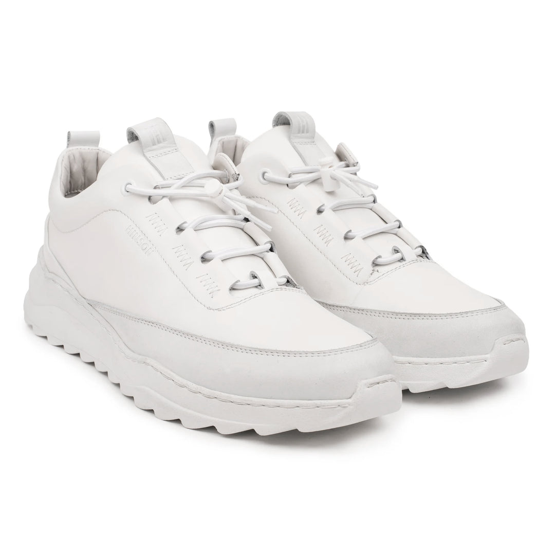 VIITOR SUMMIT LOW Fehér Bőr Nubuk