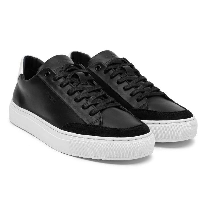 SORREN SINNET fekete bőr sneaker
