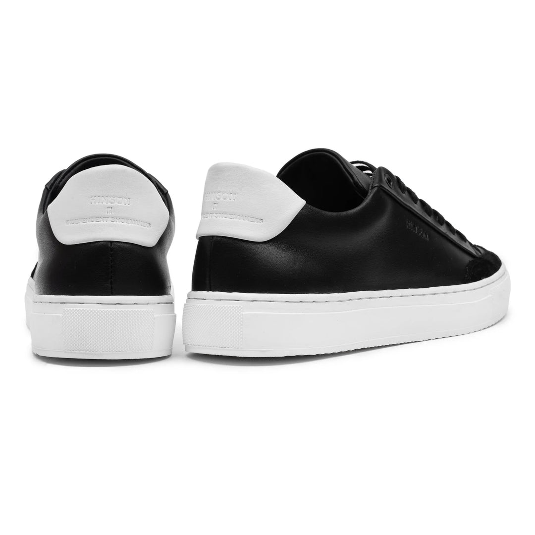 SORREN SINNET fekete bőr sneaker
