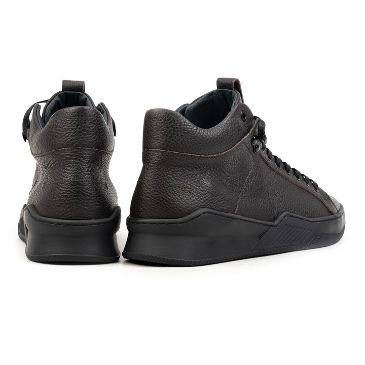 ESKO ALPINA MID L Dk barna mart bőr sneaker
