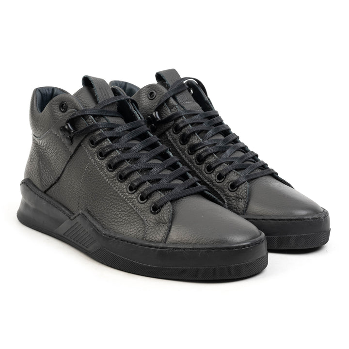 ESKO ALPINA MID L szürke mart bőr sneaker