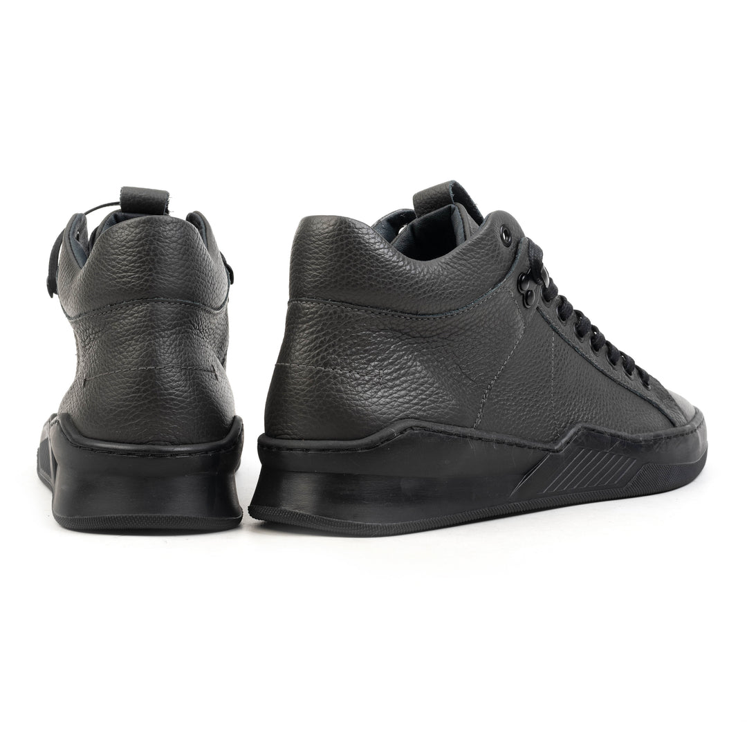 ESKO ALPINA MID L szürke mart bőr sneaker