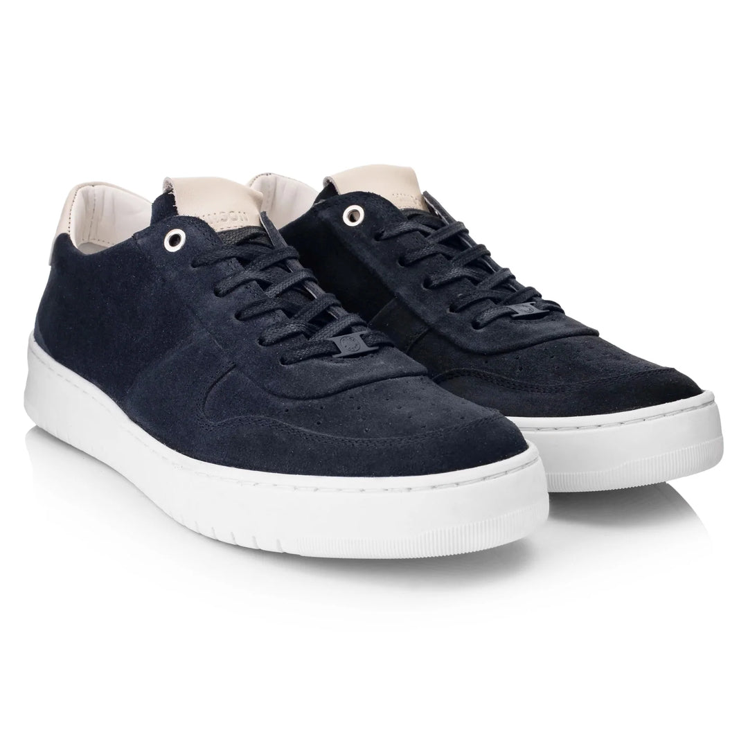 BENNET GETAWAY LOW Dk.kék bőr Suede sneaker