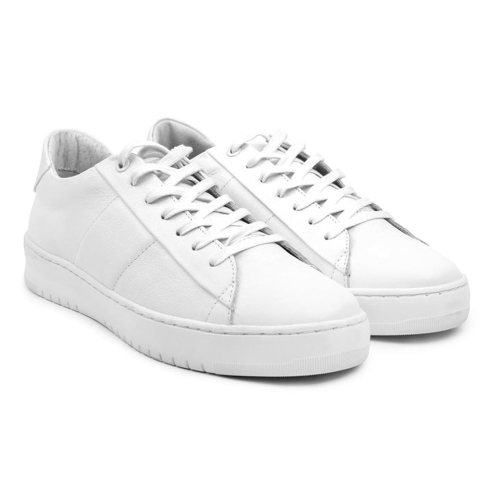 BENNET PADDED LOW fehér bőr sneaker