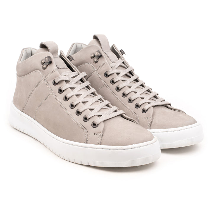 BENNET HIGH TOP 20 Lt szürke bőr nubuk