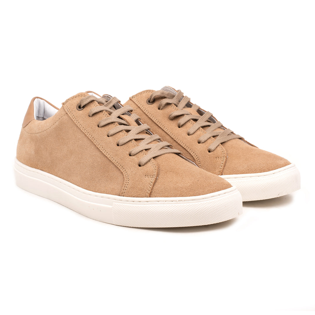 VELO REGAL LOW Tan bőr Suede sneaker