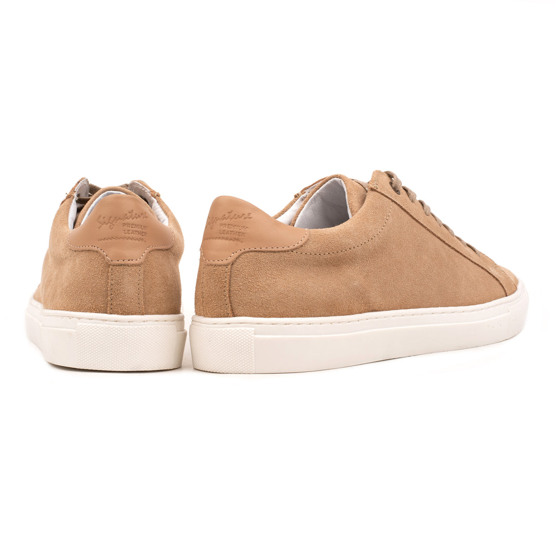 VELO REGAL LOW Tan bőr Suede sneaker