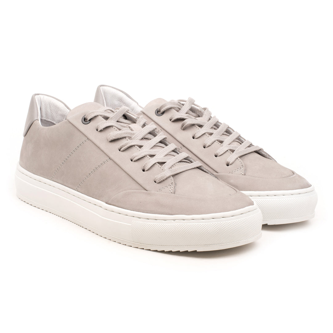 SORREN SNEAKER SKAVE Világosszürke bőr nubuk