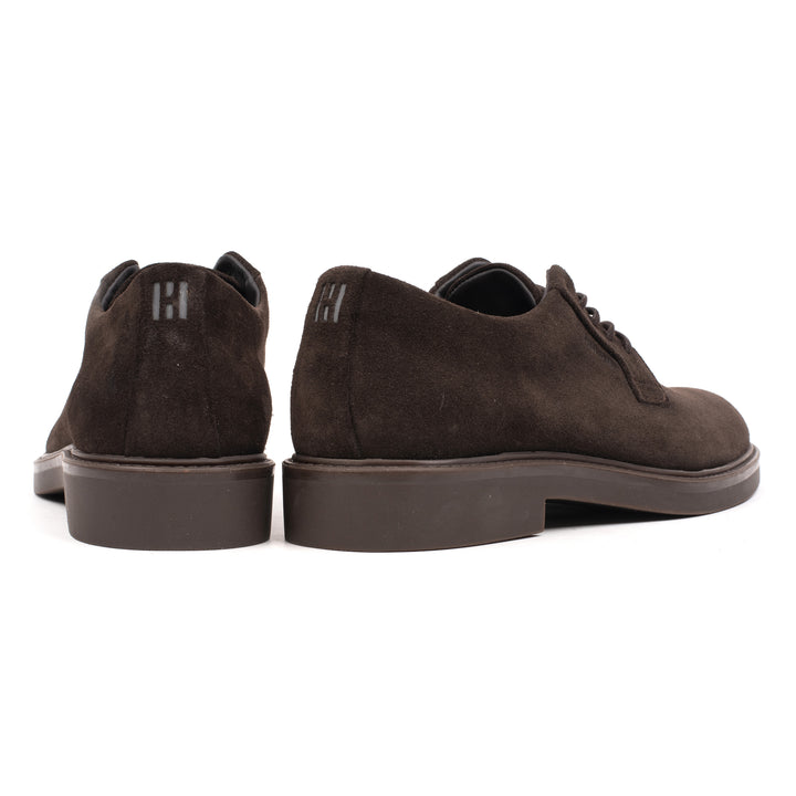 HINSON Pantof Maro | Beatenberg Wessex Derby Tdm Leather Suede - b