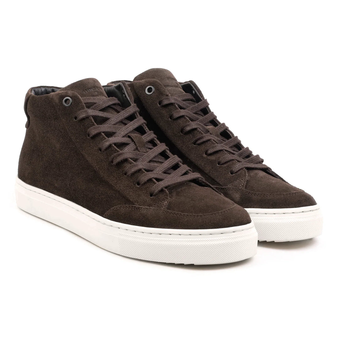 MALTON CLASSIC HIGH TOP Tdm Chocolate Suede sneaker