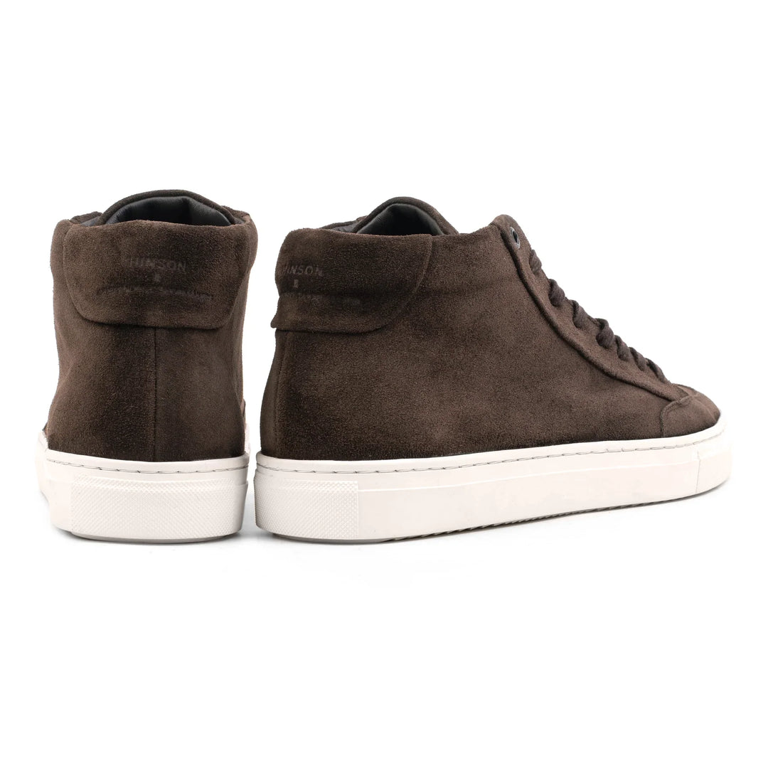 MALTON CLASSIC HIGH TOP Tdm Chocolate Suede sneaker