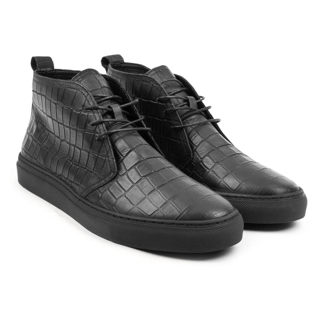 VENETO CHUCKA BOOT fekete Coda Embossed csizma