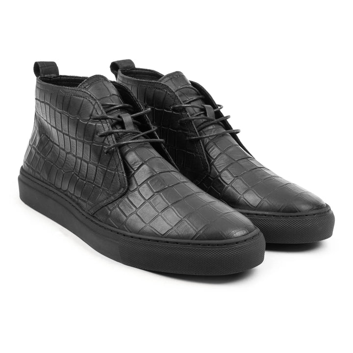 VENETO CHUCKA BOOT fekete Coda Embossed csizma