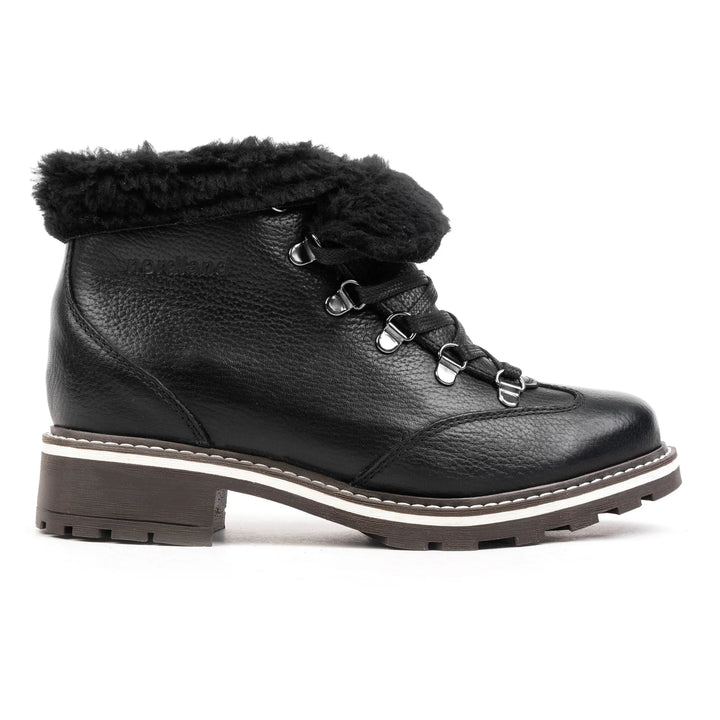 RUBY HIKER fekete mart bőr sneaker