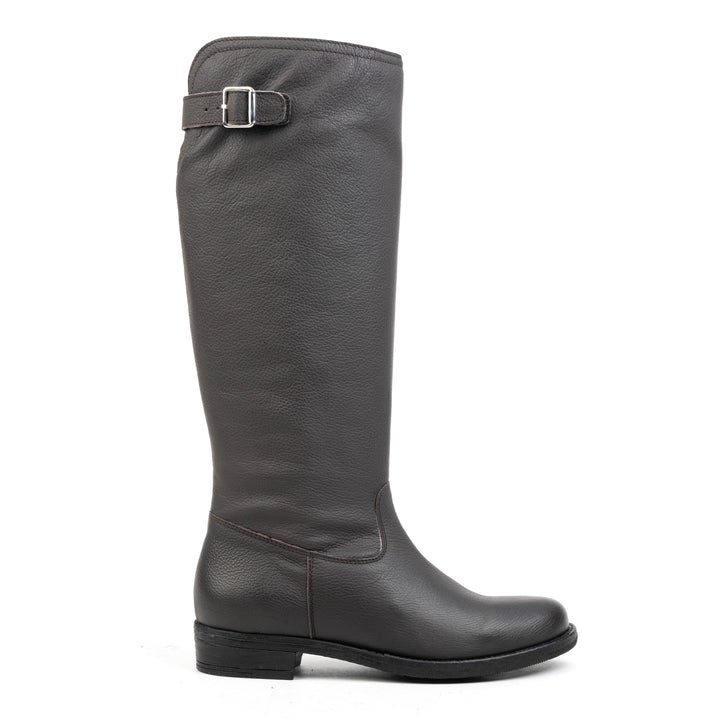 NEW LEVA HIGH BOOT Dk barna mart bőr csizma
