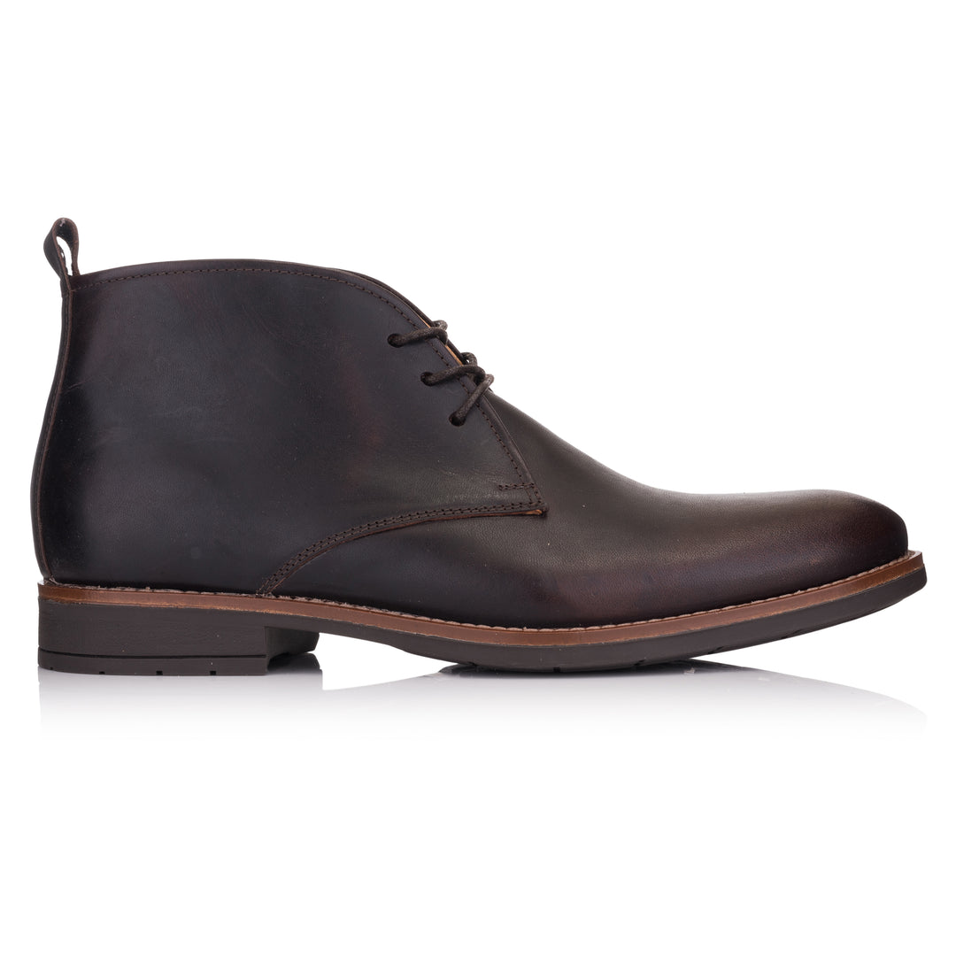 OMNIO Ghete Maro | Batavia Chukka 2 Brown Leather Plain-S