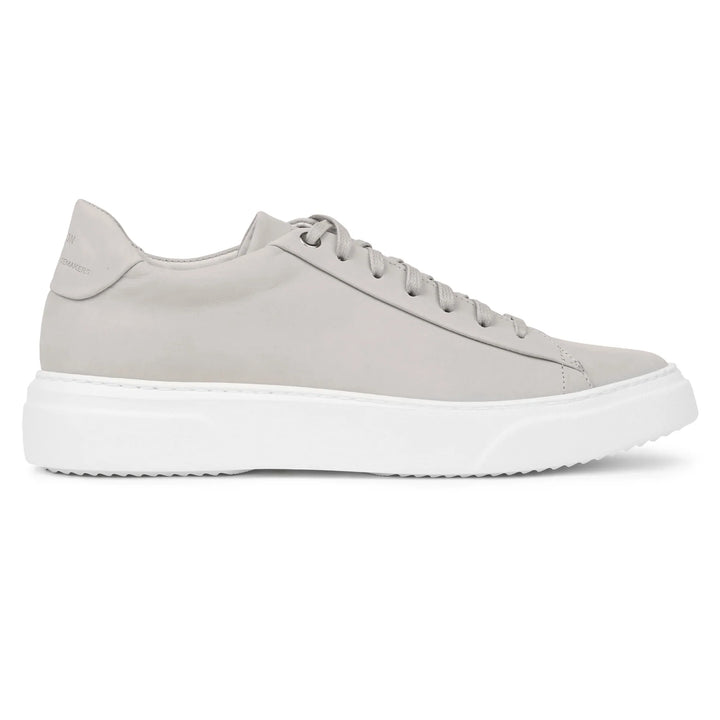 KEA BASE LOW világosszürke nubuk sneaker