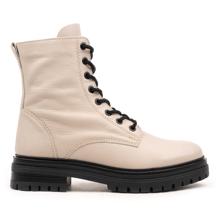 LEYTON BOKACSIZMA bézs bőrből, marhabőr