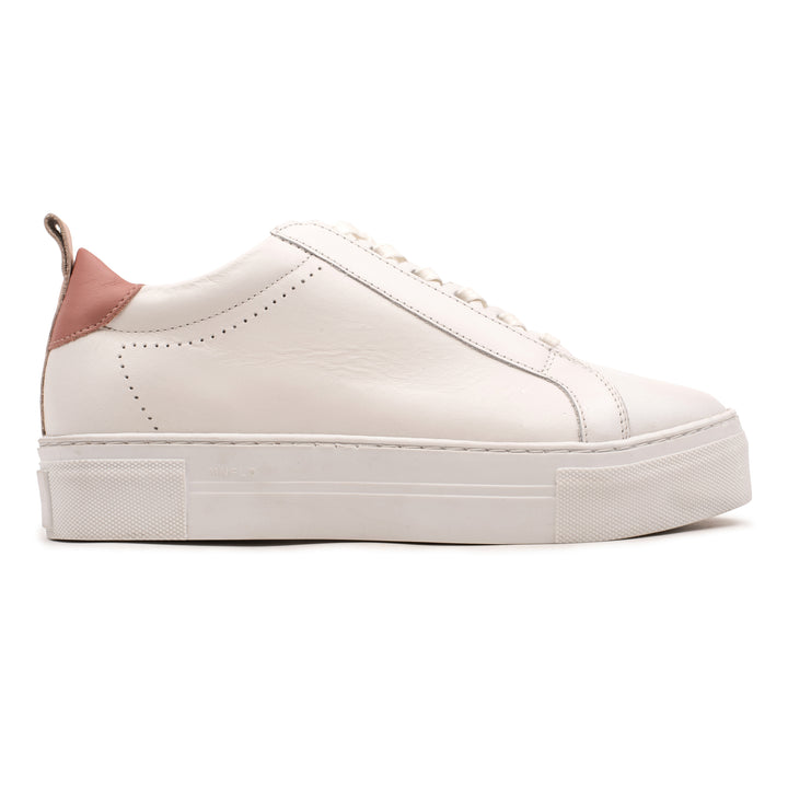 EDEN JOY LOW fehér/Cipria/Confeto bőr sneaker