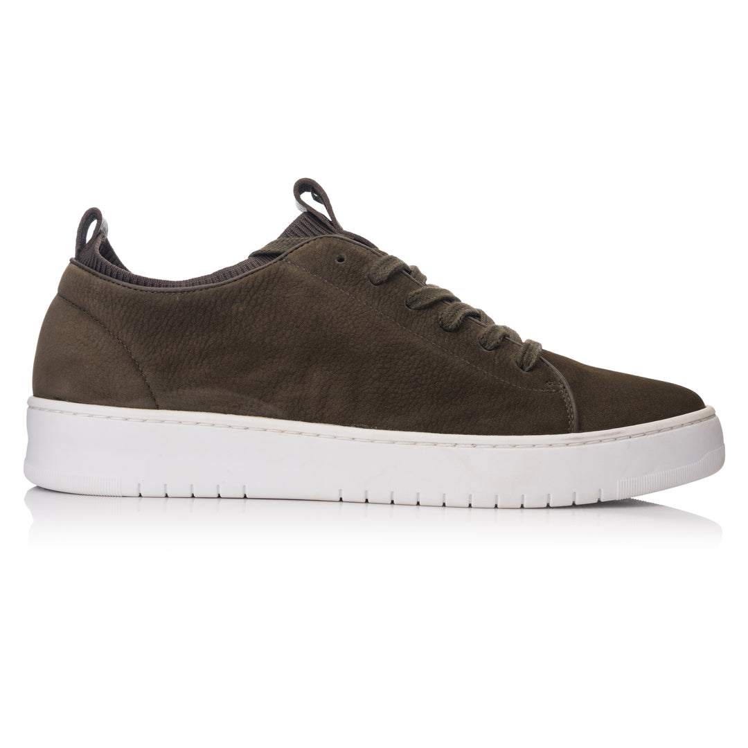 HINSON Sneaker Olive | Bennet Cruse Olive Nubuck - s