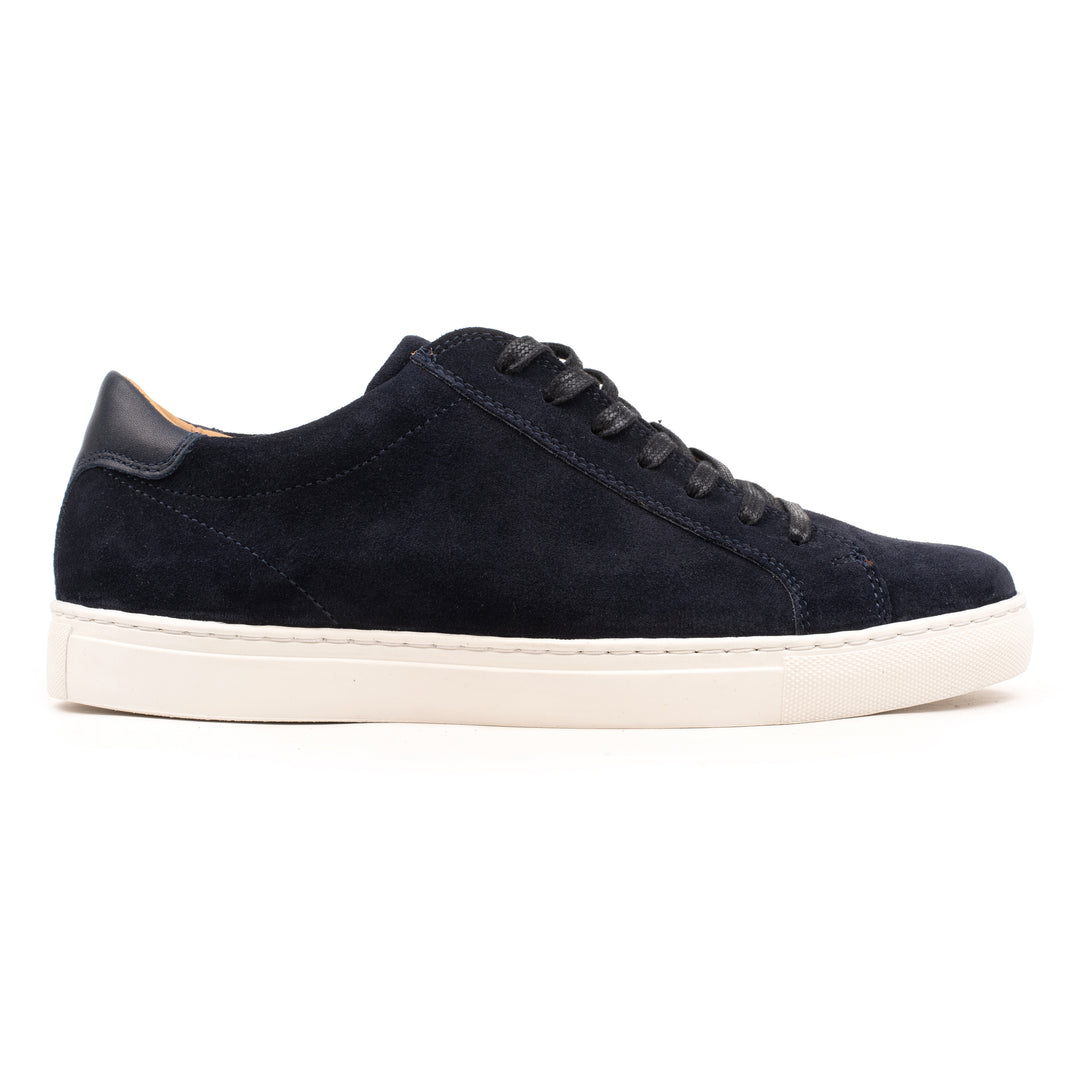 CECCO sötétkék bőr Suede sneaker
